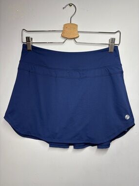Lija Performance Golf Skort in Navy